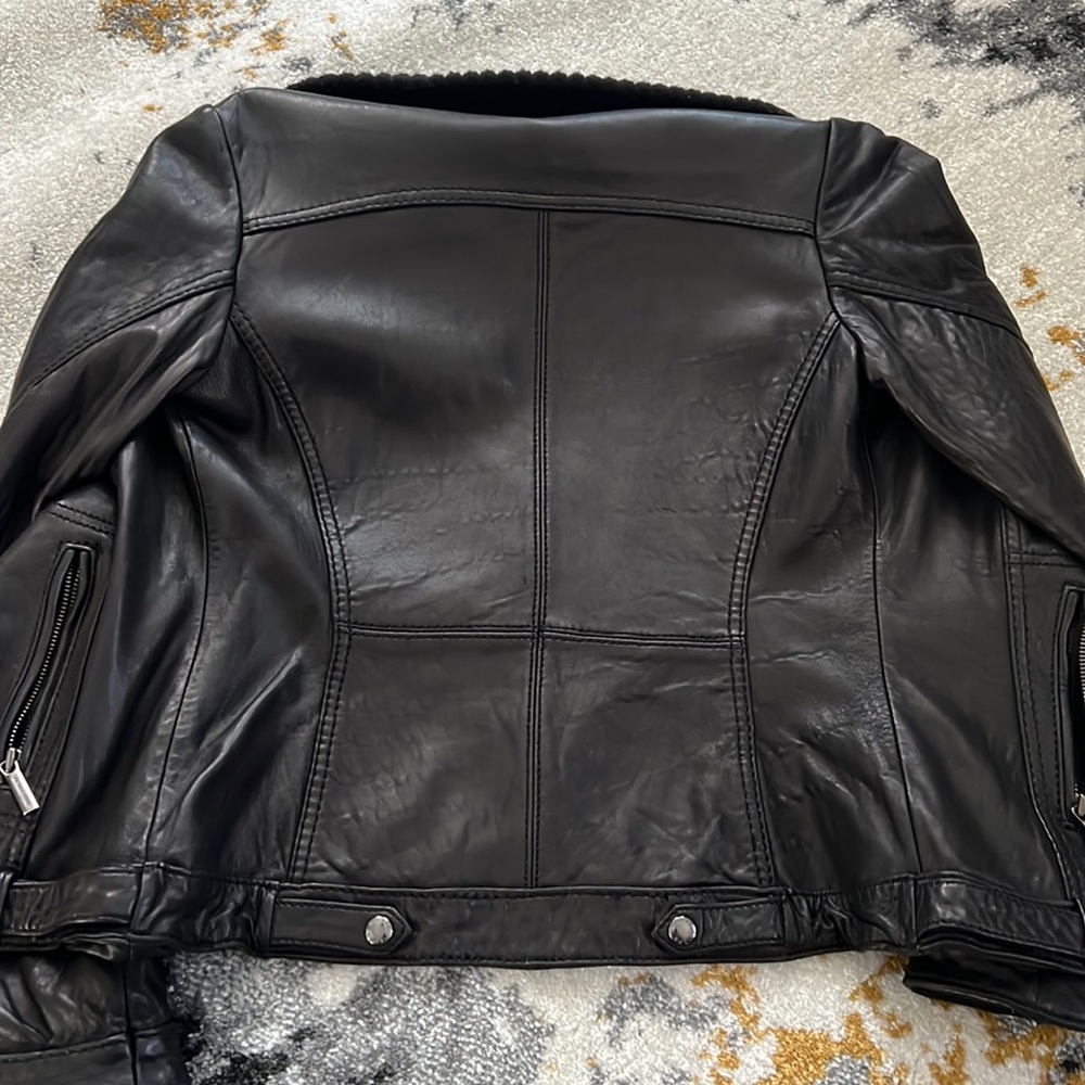 Michael Kors leather jacket - Picture 7 of 10